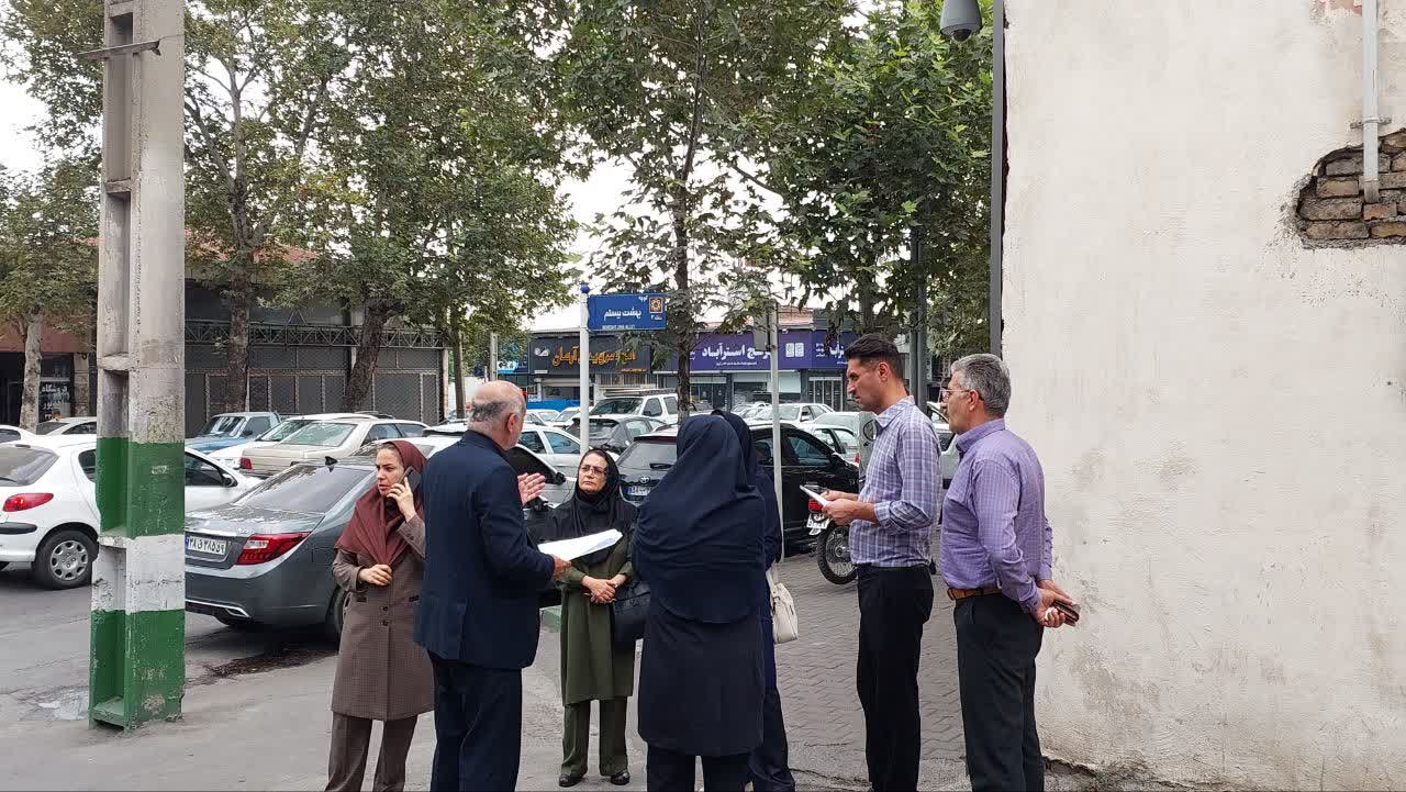 بازدید میدانی کمیته فنی نامگذاری شورای شهر گرگان از معابر بدون نام - 6