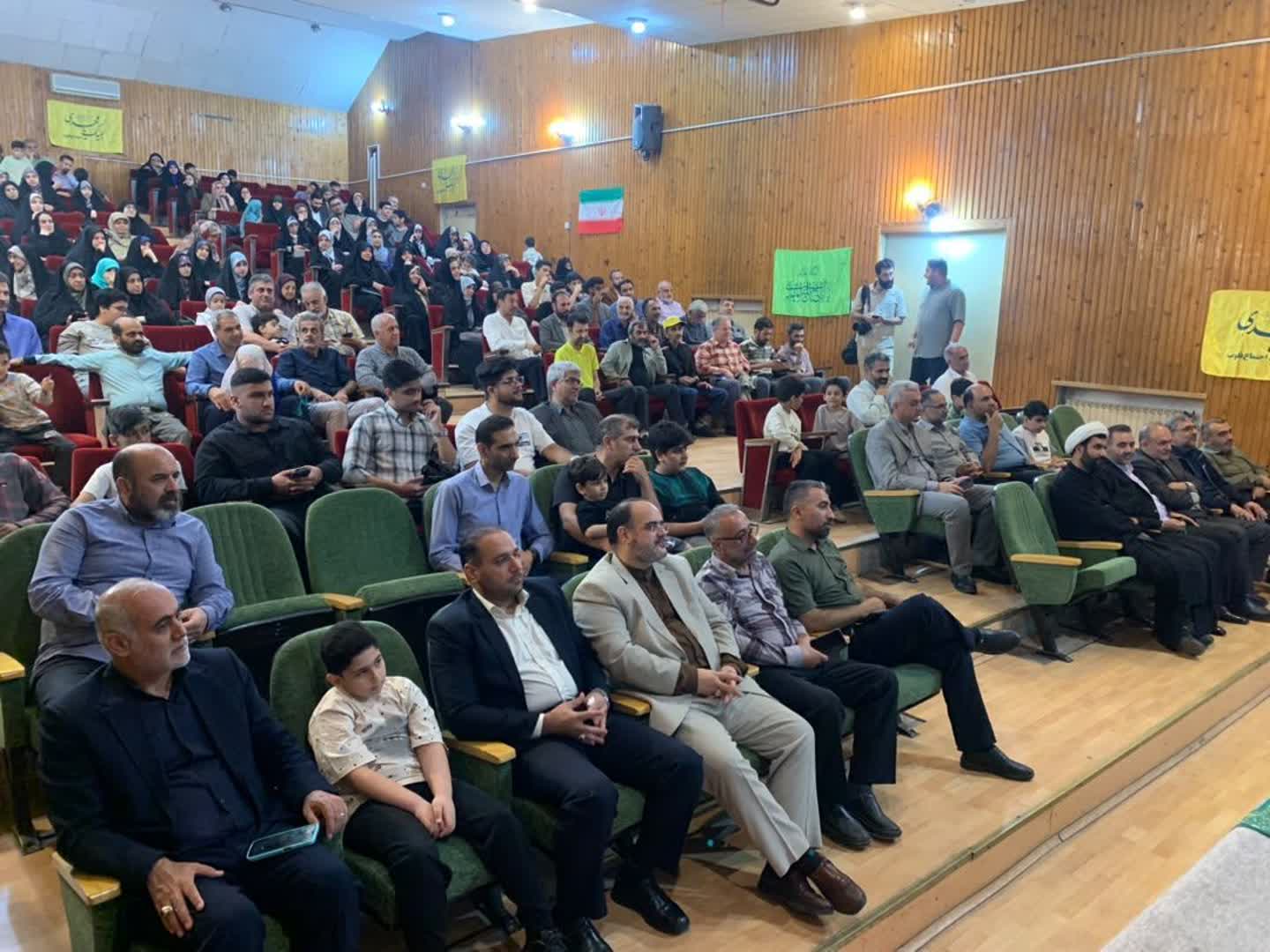 حضور رئیس و اعضای شورای اسلامی شهر گرگان در مراسم تجلیل از برگزارکنندگان جشن بیعت - 6