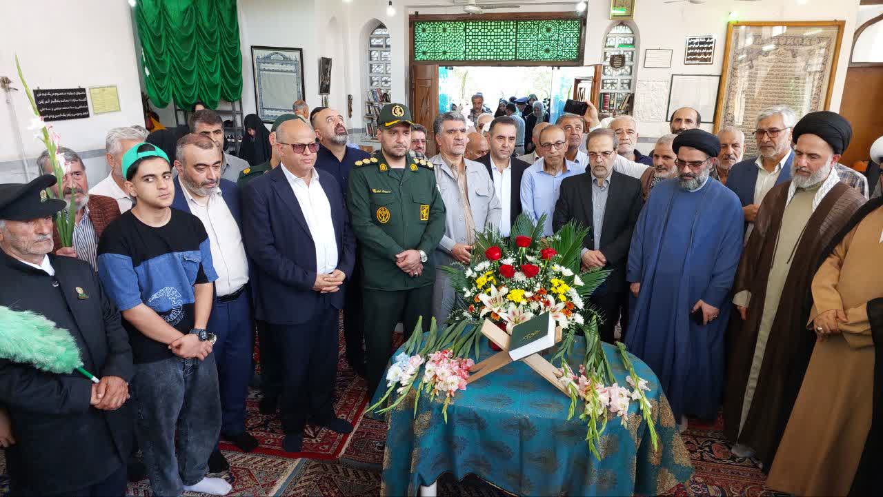 گلباران قدمگاه امام حسن عسکری(ع) در گرگان - 6