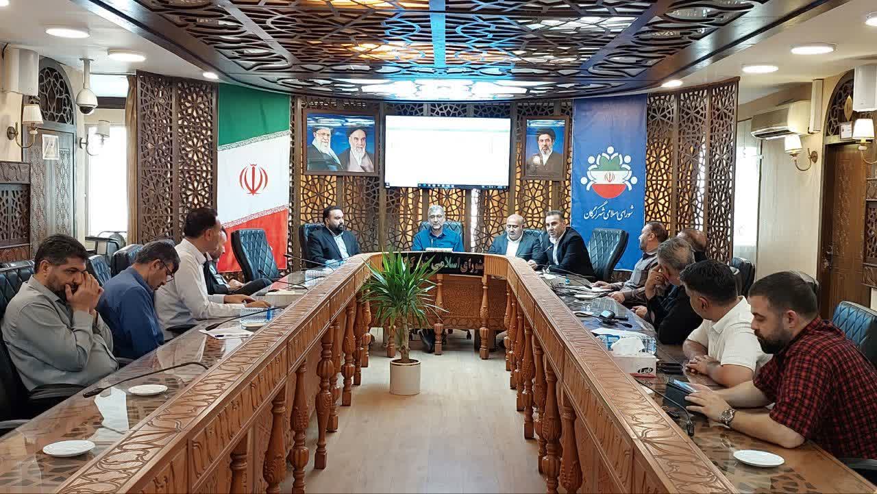 بررسی نرخ کرایه حمل&zwnj;ونقل عمومی و نقاط رانشی گرگان در کمیسیون عمران شورا - 4