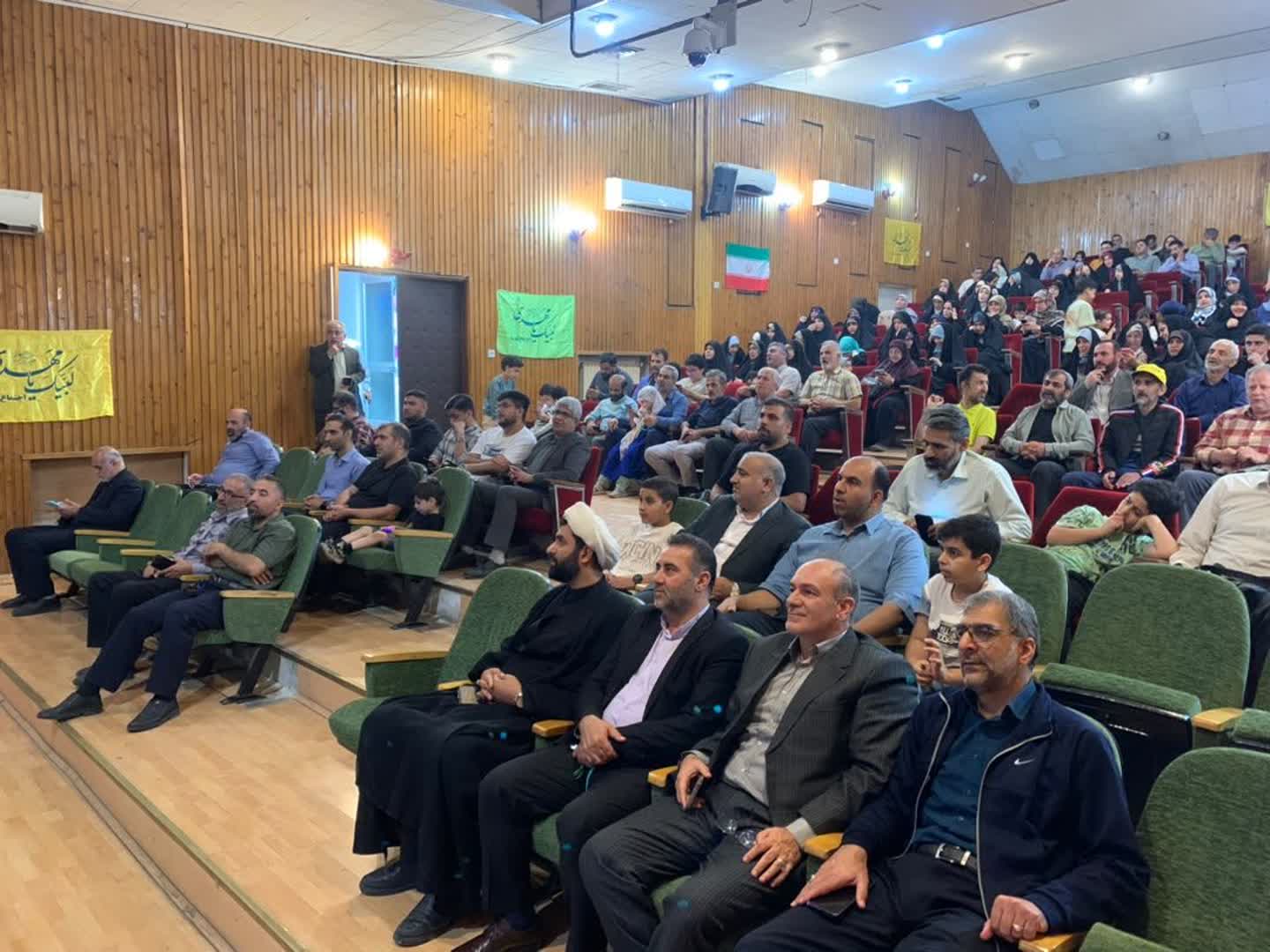حضور رئیس و اعضای شورای اسلامی شهر گرگان در مراسم تجلیل از برگزارکنندگان جشن بیعت - 2
