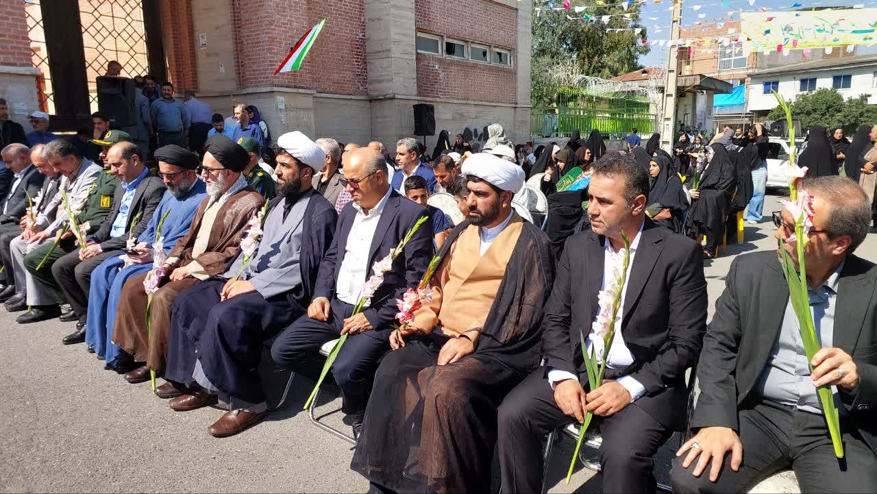گلباران قدمگاه امام حسن عسکری(ع) در گرگان - 4