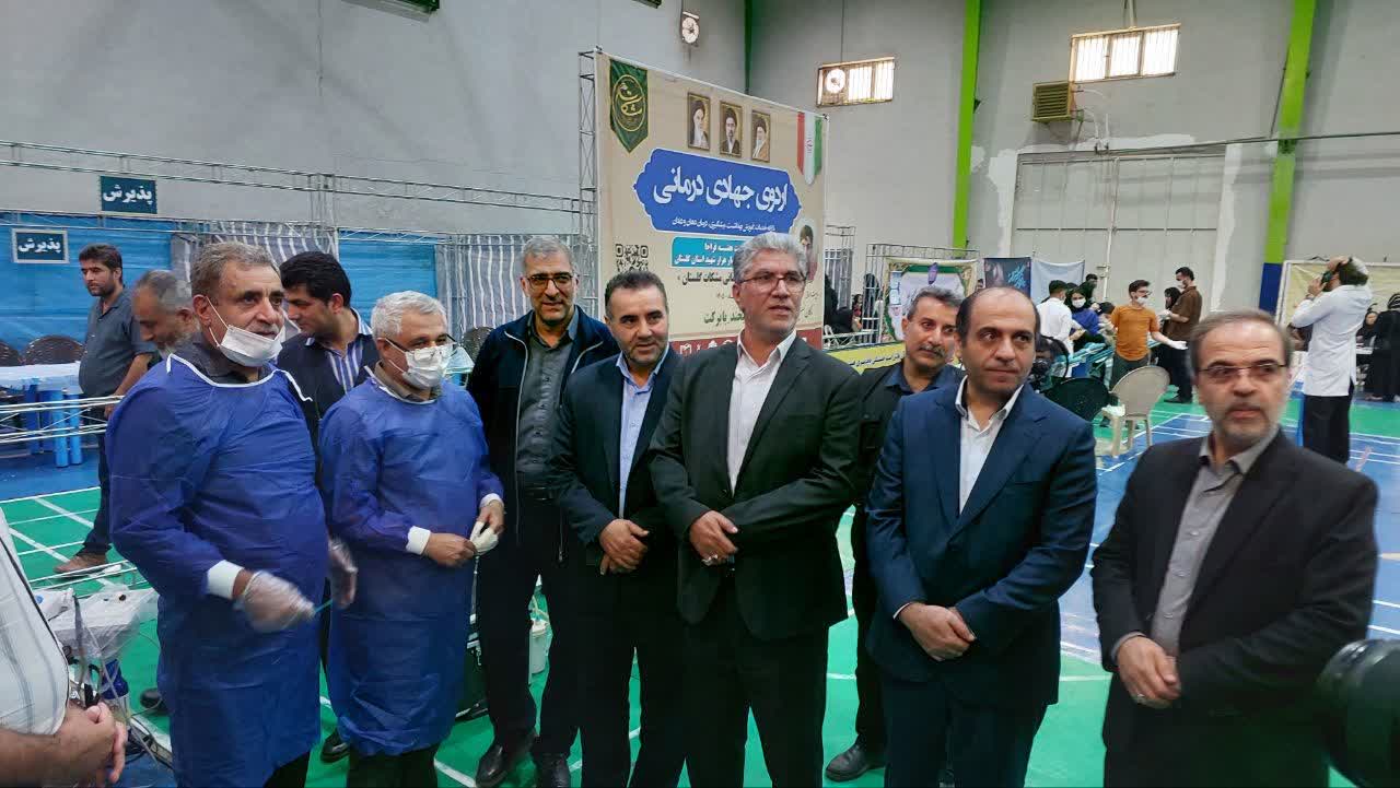 بازدید رئیس و اعضای شورای شهر گرگان و نماینده مردم از گروه جهادی درمانی مشکات - 6