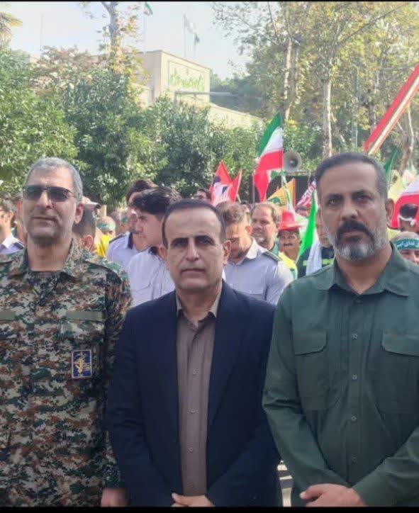 حضور رئیس و اعضای شورای شهر گرگان در رزمایش &laquo;جان فدای ایران&raquo; - 4