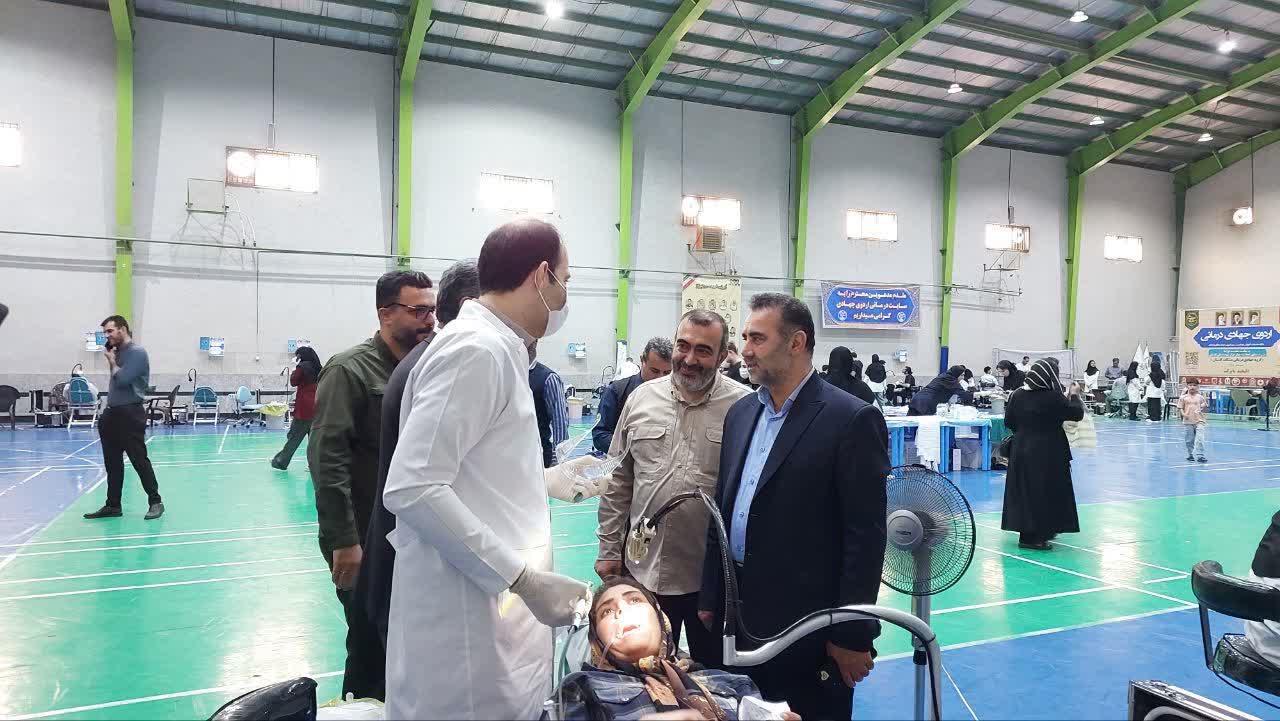 بازدید رئیس و اعضای شورای شهر گرگان و نماینده مردم از گروه جهادی درمانی مشکات - 2