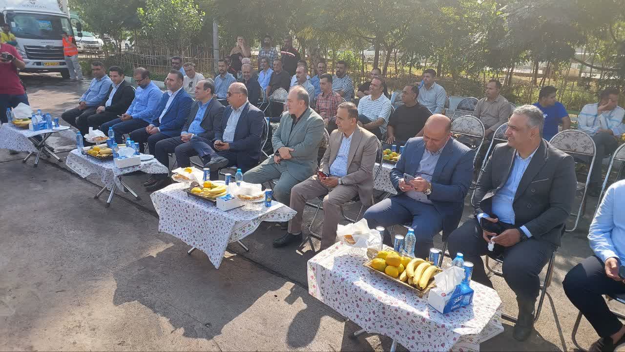 بازدید صفرعلی پایین&zwnj;محلی رئیس و اعضای شورای اسلامی شهر گرگان از کارگاه خدمات شهری - 5
