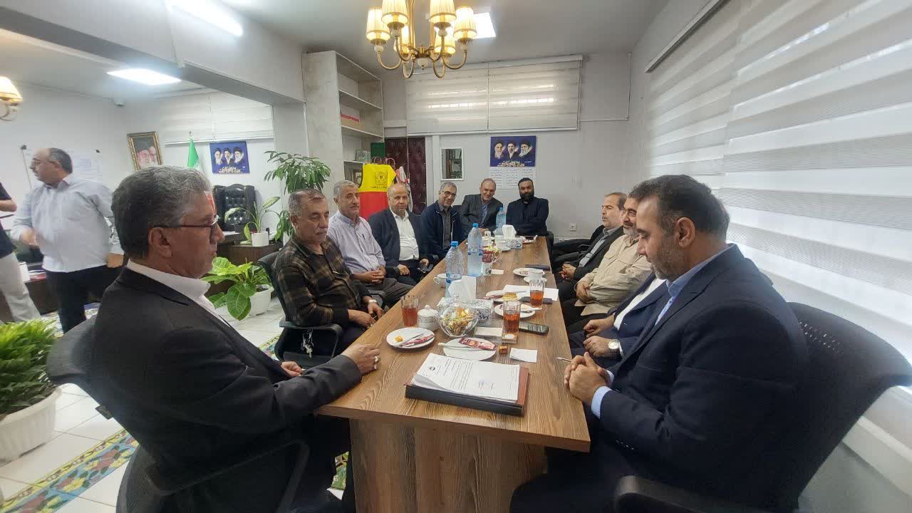 حضور نماینده مردم گرگان و آق&zwnj;قلا در جلسه هیئت&zwnj;رئیسه شورای شهر گرگان - 5