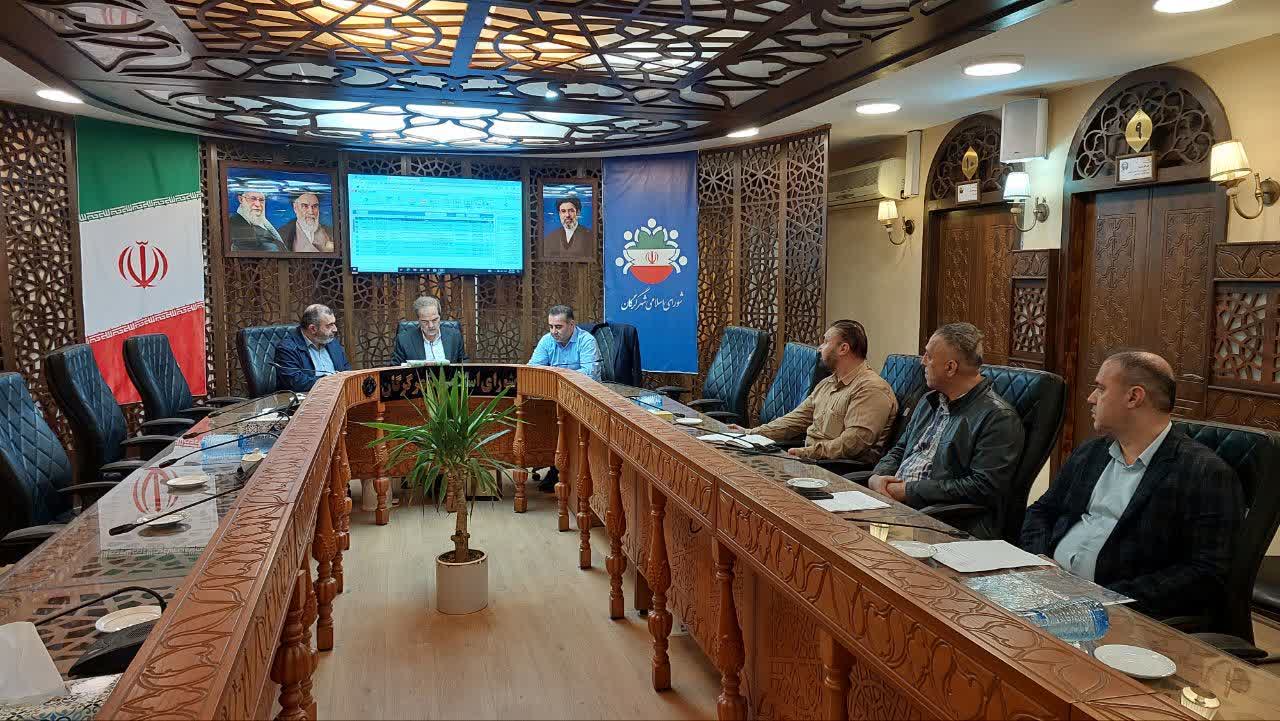 بررسی نامه شهرداری گرگان برای مشارکت در کنگره ۴۰۰۰ شهید گلستان - 2