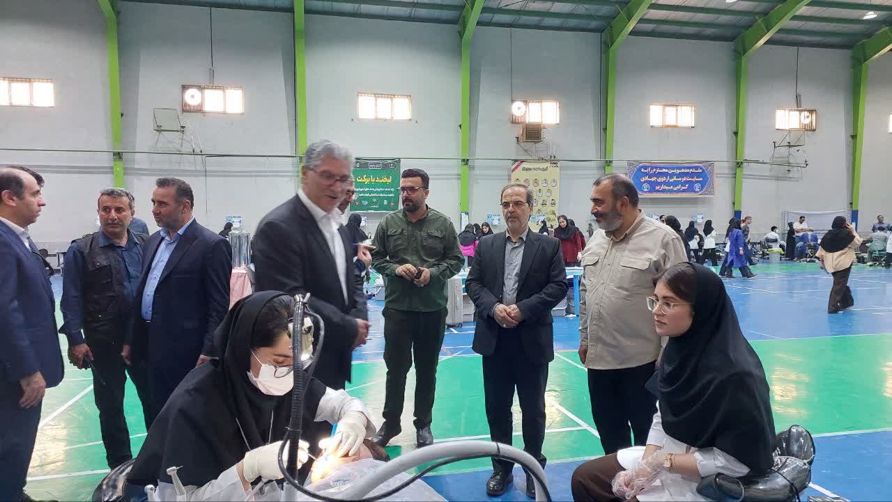 بازدید رئیس و اعضای شورای شهر گرگان و نماینده مردم از گروه جهادی درمانی مشکات - 4