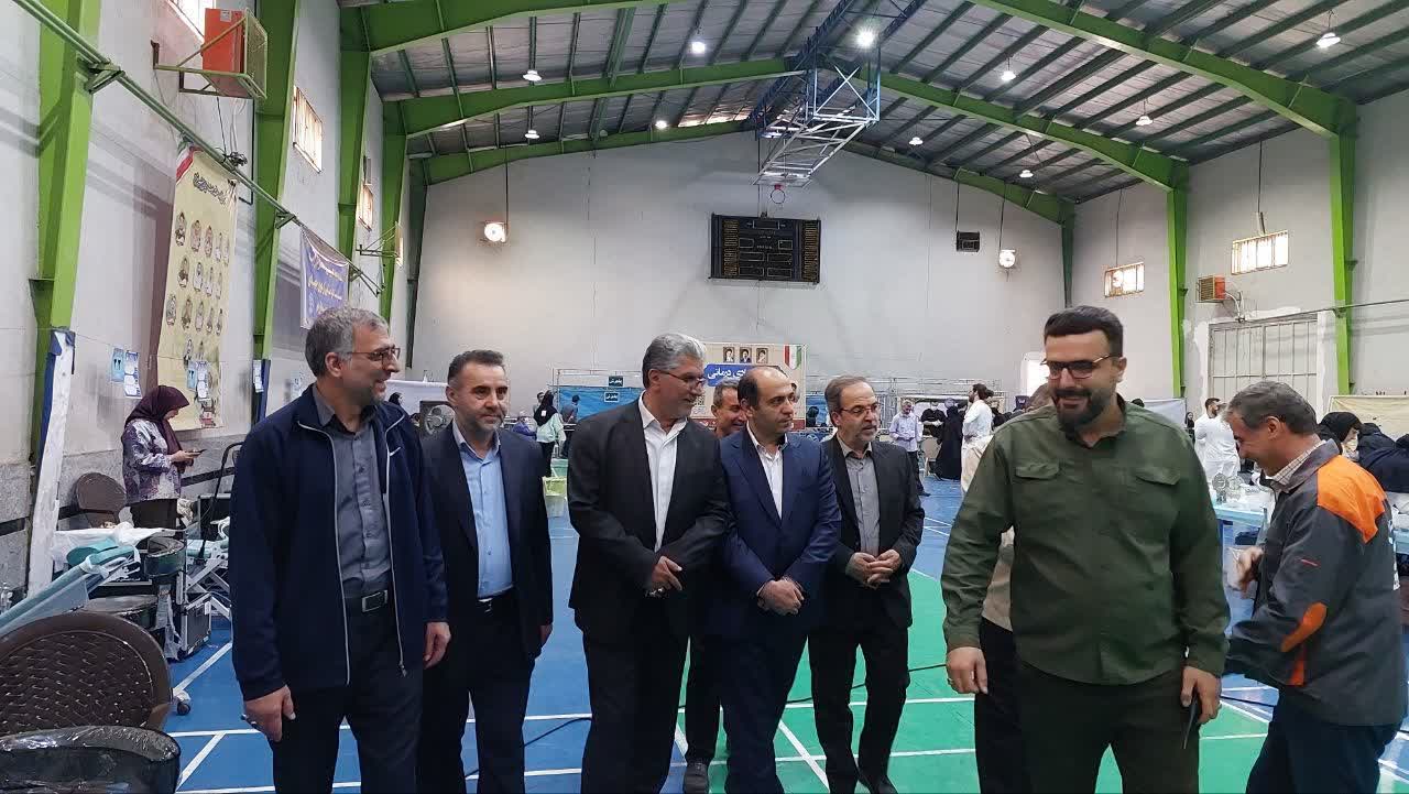 بازدید رئیس و اعضای شورای شهر گرگان و نماینده مردم از گروه جهادی درمانی مشکات - 5