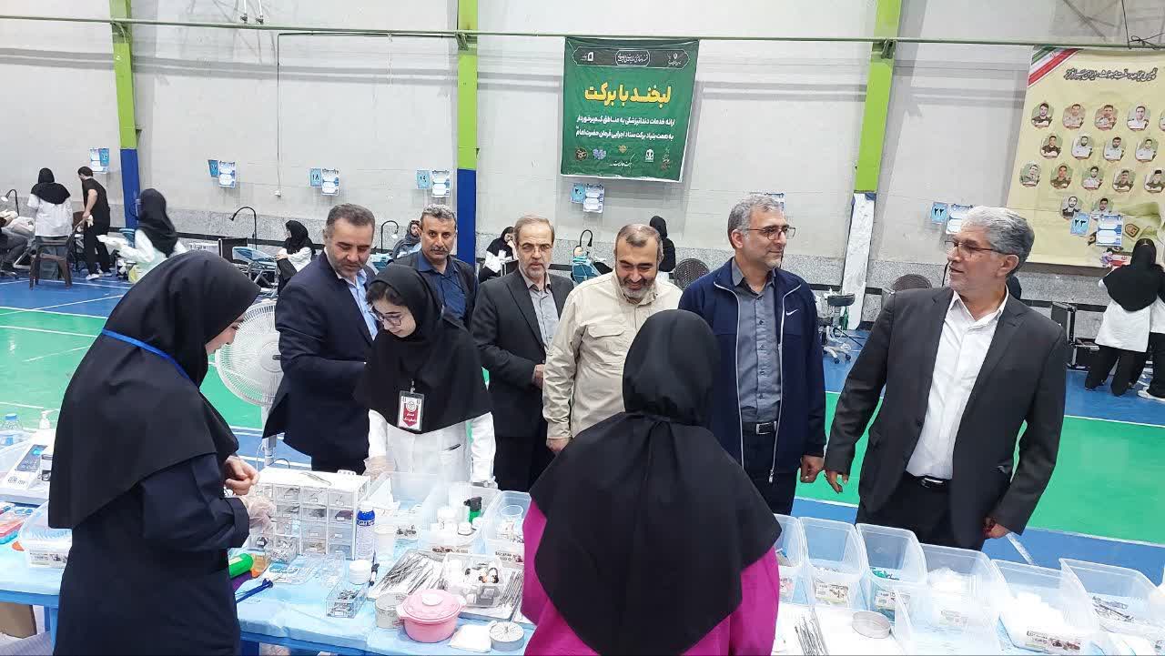 بازدید رئیس و اعضای شورای شهر گرگان و نماینده مردم از گروه جهادی درمانی مشکات - 10