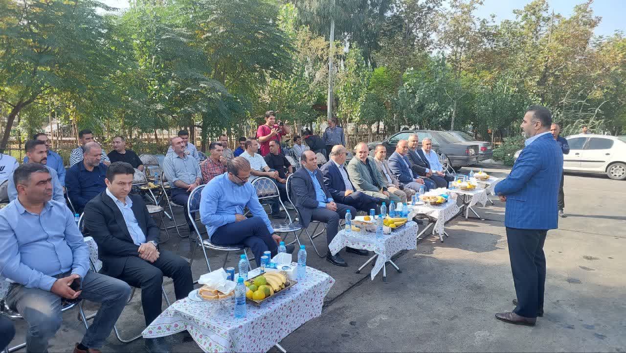 بازدید صفرعلی پایین&zwnj;محلی رئیس و اعضای شورای اسلامی شهر گرگان از کارگاه خدمات شهری - 15