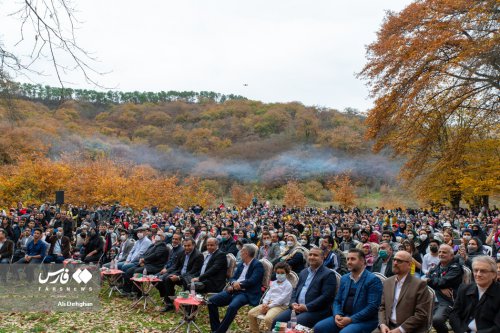 اختتامیه ششمین جشنواره پاییز هزار رنگ گرگان در النگدره برگزار شد